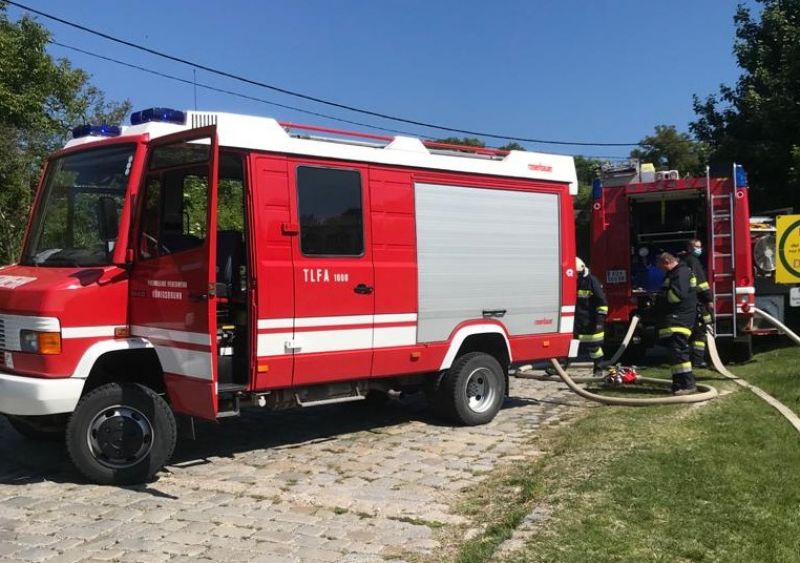 Flurbrand zwischen Enzersfeld und Manhartsbrunn