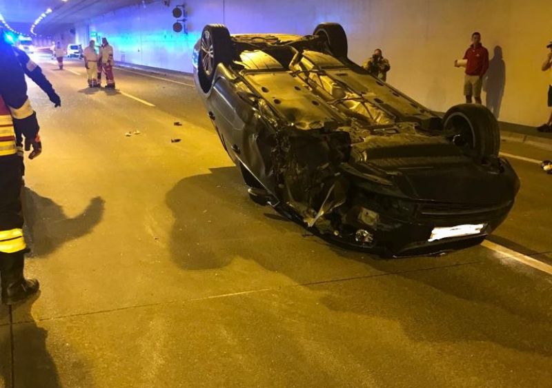 Unfall mit eingeklemmter Person